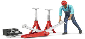 Bruder Figure Set- Garage Equipment (B62100)