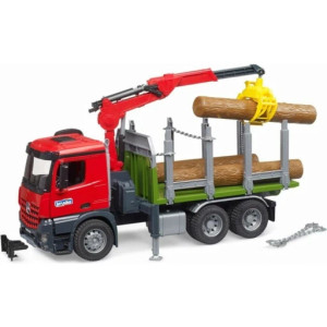 Bruder Timber Truck with Loader Crane (3669)