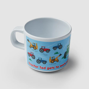 Tractor Ted Machines Melamine Mug Tractor Ted Machines Melamine Mug