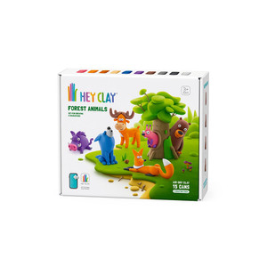Hey Clay Forest Animals 15 Can Set 