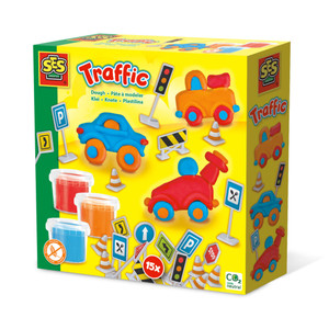 SES Dough- Traffic Set (00415)