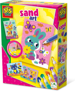 SES Coloured Sand Art - Forest Animals (14136)
