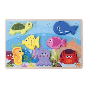 Chunky Sea Life Puzzle (3708)