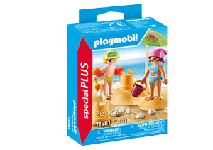 Playmobil Kids with Sand Castles (71581)