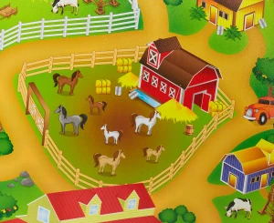 Farmland Waterproof Activity Floor Mat
