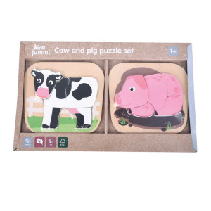 Limited Edition - Pig and Cow Puzzle Set