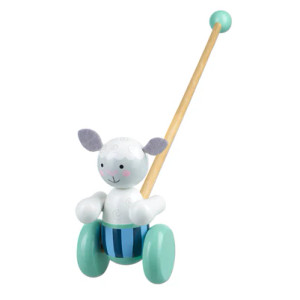 Orange Tree Sheep Push Along