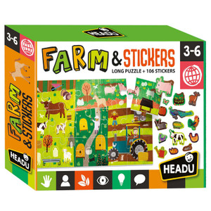 Headu Farm Puzzle & Stickers