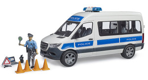 MB Sprinter Police Emergency Vehicle with Light & Sound Module (02683)
