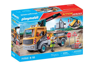 Playmobil Construction Truck with Crane (71750)