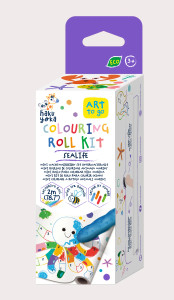 Haku Yoka Mini Colouring Roll Kit Sealife