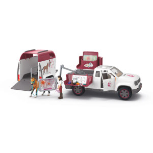 Schleich Mobile Vet with Trailer (42704)