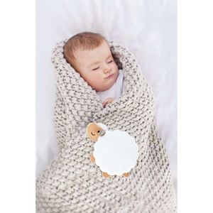 Wooden Sleepy Sheepy (E8520B)