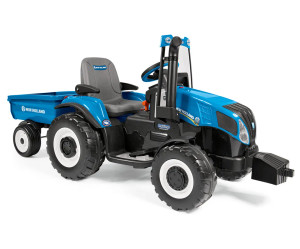 Peg Perego New Holland T8 Tractor with Trailer (IGOR00740)