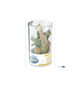 Papo Mini Plus Wild Set 2- 6 PCS (33021)