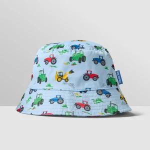 Tractor Ted Bucket Hat Blue