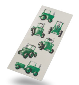 Tractor Ted 3D Stickers