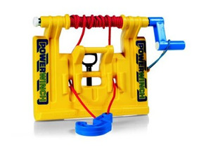 Rolly Yellow Winch with Hook and Rope (40900)