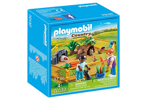 playmobil farm animal pen