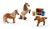 Schleich Miniature Shetland Pony Family (41432)