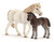 Schleich Pony Mare and Foal (42423)