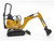 Bruder bWorld JCB Micro Excavator 8010 CTS (B62003)