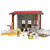 Bruder bWorld Cow Barn with Milking Machine, Cow and Farmer (B62621)