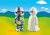 Playmobil 1.2.3 Knight with Ghost (70128)