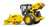 Bruder CAT Vibratory Soil Compactor with Levelling Plate (2450)