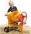 Wader Cement Mixer with Hitch (43757)