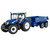 Britains New Holland T6 Tractor with NC Dump Trailer (43268)