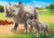 Playmobil Rhino with Calf (70357)