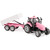Kids Globe Pink Tractor and Trailer Set (0241)