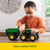 Britains John Deere 8” Monster Treads Tractor with wagon (lights and sounds) 47353