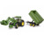 John Deere 7R 350 with front loader and tipping trailer (3155)