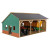 Farm Wood Shed for 3 Tractors (0340)