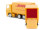 Siku 1:87 DHL Truck with Trailer (1694)