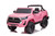 Toyota Hilux 12V Electric Ride On Jeep Pink