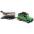 Kids Globe Die Cast Land Rover - Dino Transport (0178)