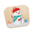 Santa and Snowman Wooden Puzzle Set