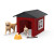 Schleich Dog Kennel with Golden Retriever (42722)