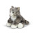 Animigos Grey Fluffy Cat (38604)