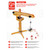 Wooden Crane Lift Set (E3011)