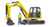 Bruder CAT Mini Excavator with Worker Figure (02466)