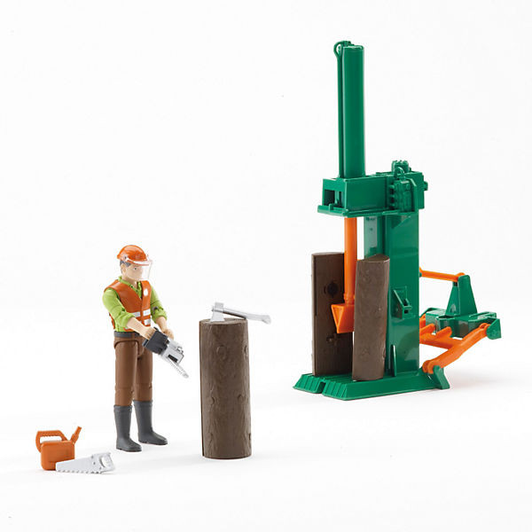 Bruder bWorld Forestry Set with Figure (62650)