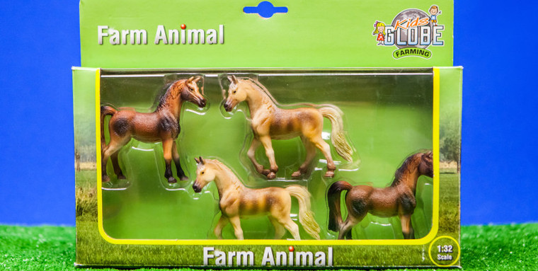 Kids Globe 4 Horses (0013)