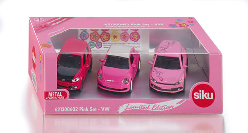 SIKU Pink VW Cars Gift Set - Limited Edition (6213P)