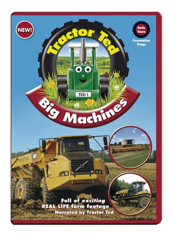 Tractor Ted Big Machines DVD