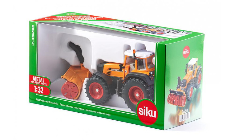 Siku 1:32 Fendt with Snow Blower (3660)