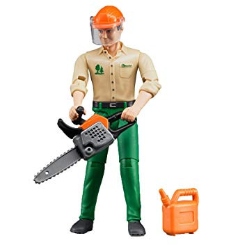 Bruder Forestry Worker with Accessories (B60030)